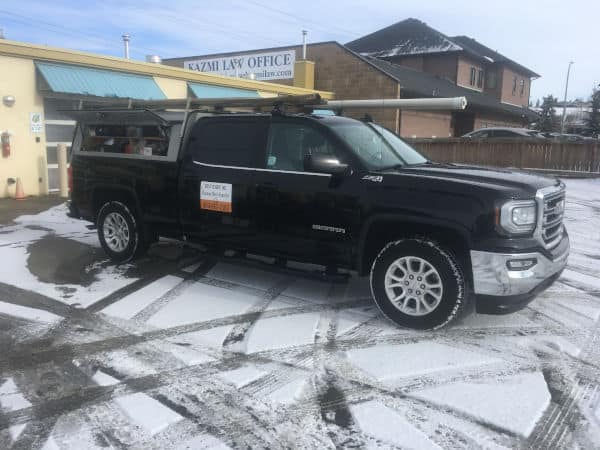 Overhead Door Repair Truck